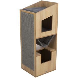 TRIXIE Kraapimispuu kassidele CityStyle pruun/hall, 64 cm