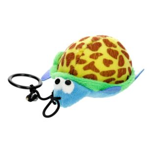 HIPPIE PET игрушка для кошек, рак, со шнурком, 10 cм синяя