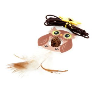 HIPPIE PET Kassi mänguasi, hijada, nöörigale, 2m pruuns