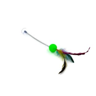 HIPPIE PET Kassi mänguasi, liimitav, 30 cm rohelines