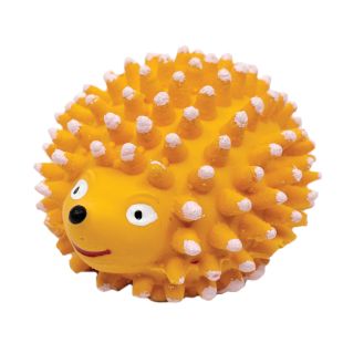 HIPPIE PET Koeramänguasi SIIL, lateksist, kollane, 7 cm