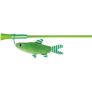 TRIXIE Kassimänguasi - kala, pulga otsas 42 cm