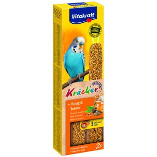VITAKRAFT Kracker Honig maiuspalad viirpapagoidele 2 tk