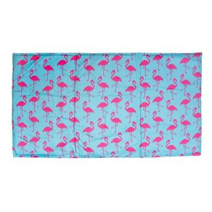 P.LOUNGE Lemmiklooma jahutav matt, koos flamingodega, münt L, 50x65 cm