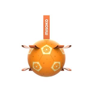 MISOKO игрушка для собак, надувной футбольный мяч, 30 cм aпельсин