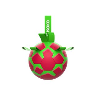 MISOKO игрушка для собак, надувной футбольный мяч, 30 cм питахайя