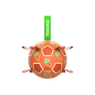 MISOKO игрушка для собак, надувной футбольный мяч, 30 cм морковь