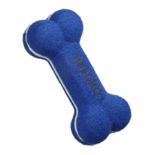 MISOKO игрушка для собак, косточка, 15x7 cм синяя