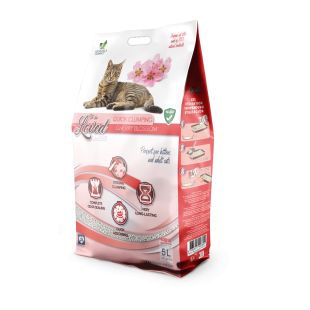 TOBELOVED Paakuv kasside bentoniitliiv, kirsilõhnaline 5 l