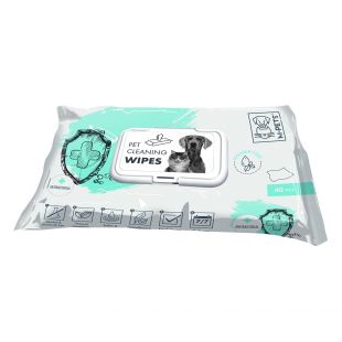 M-PETS Lemmikloomahoolduse salvrätikud antibakteriaalsed, 40 tk