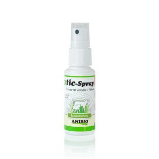 ANIBIO Tic-Spray pocket, kasside ja koerte kaitsepihus igat tüüpi kahjurite vastu 30 ml
