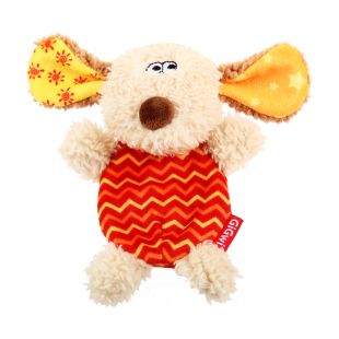 GIGWI Игрушка для собак с пищалкой, оранжевого цвета