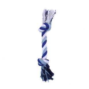 MISOKO&CO Игрушка для собак веревка средней длины, синяя, 30 см