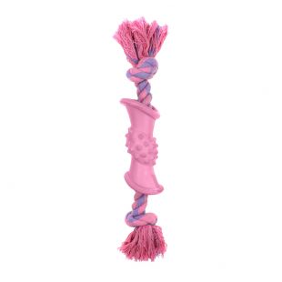 MISOKO&CO Игрушка для собак с резиновыми шипами, розовая