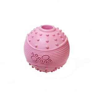 MISOKO&CO Игрушка для собак резиновый мячик, розовый, 6.35 см