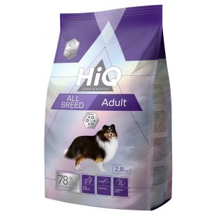 HIQ HiQ All Breed Adult, kuivtoit kõigi tõugu täiskasvanud koertele  2.8 kg