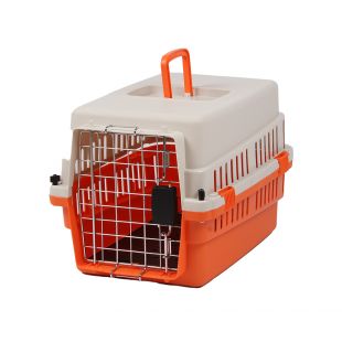 KANING Бокс для перевозки животных 50x34x32 см, оранжевый