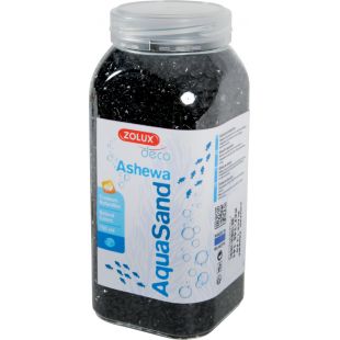 ZOLUX Гравий для аквариума Aquasand Ashewa черный, 750 мл