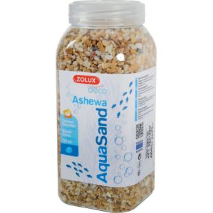 ZOLUX Гравий для аквариума Aquasand Ashewа желтый, 750 мл