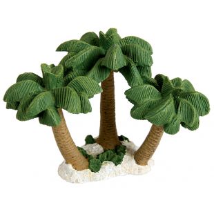 ZOLUX Аквариумная декорация Coconut Trees Island Nano 9 см