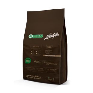 NATURE'S PROTECTION LIFESTYLE Sööt lõhega, kõigile täiskasvanud koeratõugudele, teraviljavaba. 10 kg