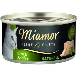 FINNERN MIAMOR Feine консервированный корм для взрослых кошек, с курятиной 80г