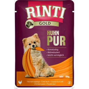 FINNERN MIAMOR Rinti gold консервированный корм для взрослых собак, с курятиной 100г