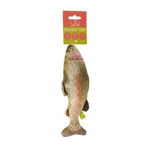 HIPPIE PET Игрушка с кошачьей мятой с кошачьей мятой, Карась, 23x7x4 cм