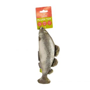 HIPPIE PET Игрушка с кошачьей мятой с кошачьей мятой, Лосось, 23x7x4 cм
