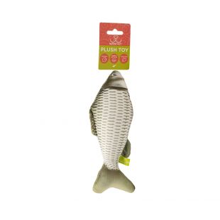 HIPPIE PET Игрушка с кошачьей мятой с кошачьей мятой, Карп, 23x7x4 cм
