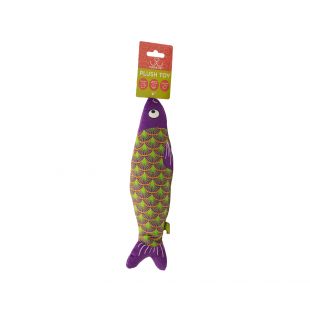 HIPPIE PET Игрушка для кошек Рыба Рыба, фиолетового цвета