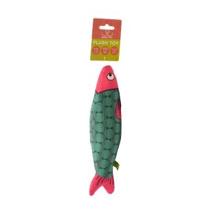HIPPIE PET Игрушка для кошек Рыба Рыба, розового цвета