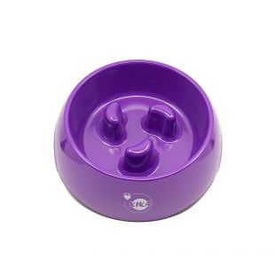 KIKA Миска для медленного поедания для собак фиолетовая, размер XL