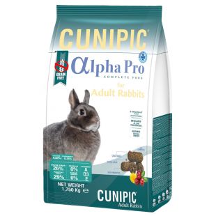 CUNIPIC Alpha Pro Adult küülikutoit 1,75 kg