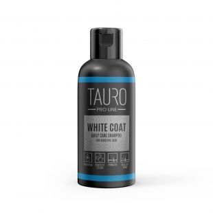TAURO PRO LINE White Coat, ежедневный шампунь для белошерстных собак и кошек 50 мл