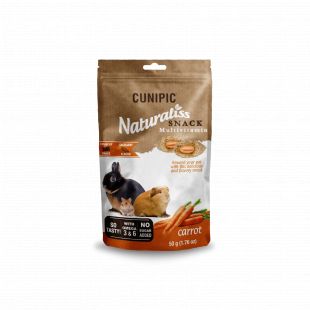 CUNIPIC Naturaliss Multivitamiini закуска для грызунов с зеленью, 50 г