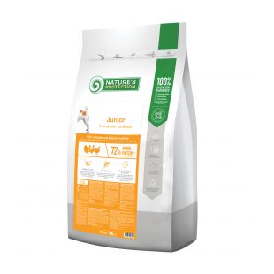 NATURE'S PROTECTION kuivtoit igat tõugu kasvueas koertele, kodulinnulihaga 7.5 kg