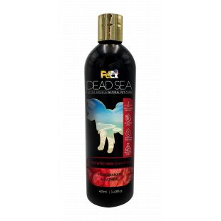 PETEX DEAD SEA Oatmeal & Pomegranate taastav šampoon koertele ja kassidele, hooldab ärritunud nahka 400 ml