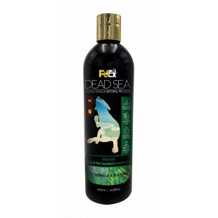PETEX DEAD SEA Botanical Flea & Tick Repellant kirpude ja puukide vastane šampoon koertele ja kassidele 400 ml