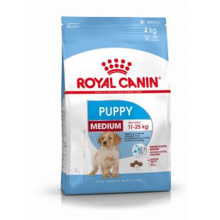 ROYAL CANIN kuivtoit keskmise suurusega tõugu kutsikatele   4 kg