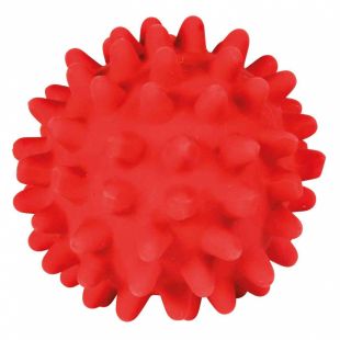 TRIXIE Игрушка "Мячик" для собак, с шипами латексная, 6 см