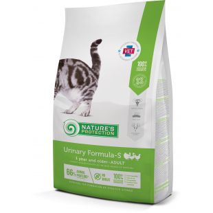 NATURE'S PROTECTION Kuivtoit kassidele Urinary Formula-S Adult 1 year and older Poultry 2 kg x 3