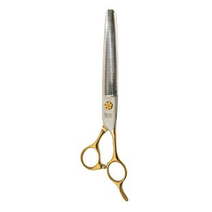 TAURO PRO LINE Janita Plunge seeria fileerkäärid 18 cm , 56 hammast, 440c roostevaba teras, kuldne käepide