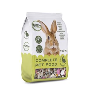 NATURE LIVING полноценный корм для декоративных кроликов 400 г