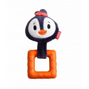 GIGWI Kutsikate mänguasi, SUPPA PUPPA PINGVIIN heliga, suurus S oranž