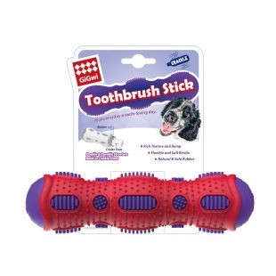GIGWI Koeramänguasi hammaste hoolduseks krudisev, punane