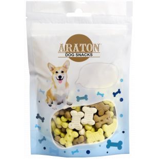 ARATON Puppy Treats печенье для собак 100 г x 4