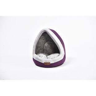 P.LOUNGE Лежак для домашних животных 42x45x44 cм, L, фиолетовый