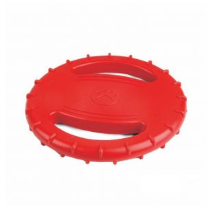 MR. STRONG Плавающая игрушка для собак резиновая, красная, Ø 20 cм