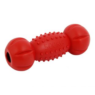 MR. STRONG Koerte ujukmänguasi kummist, punane, 22 × 8 cm